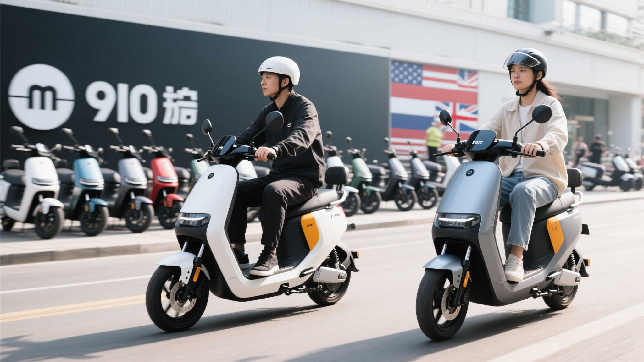 随着像九号这样的中国品牌不断崛起，全球电